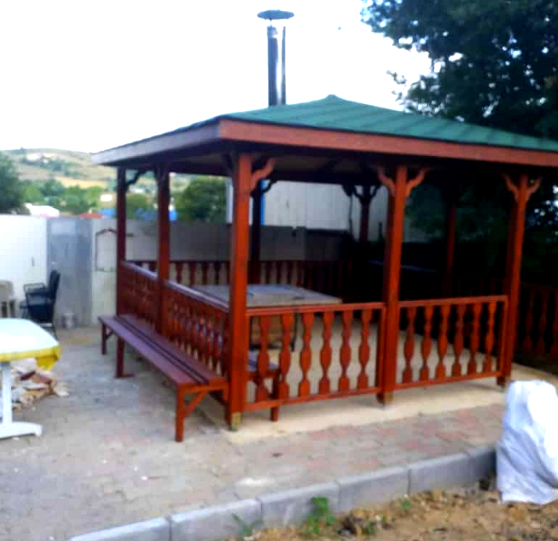 Ahşap pergole